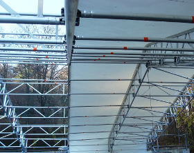 Layher scaffolding project